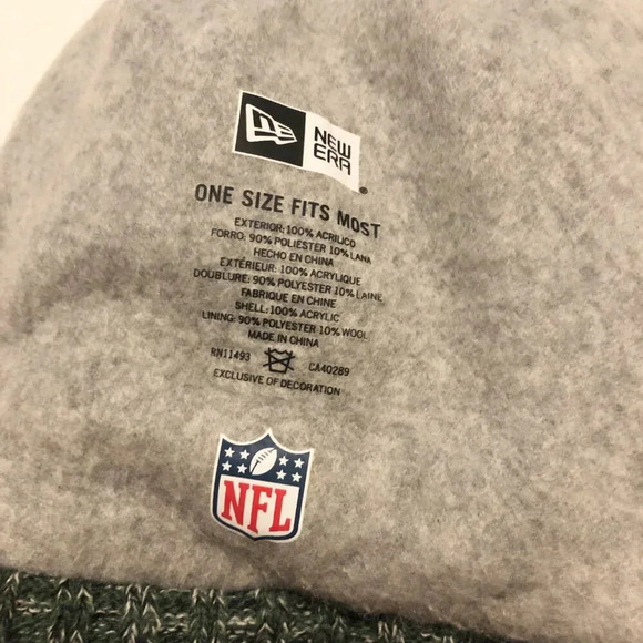 NFL Team Logo New York Jets New Era Toque Winter Knit Beanie Hat - Picture 13 of 15